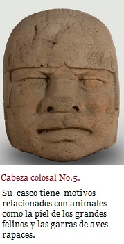cabeza olmeca numero 5